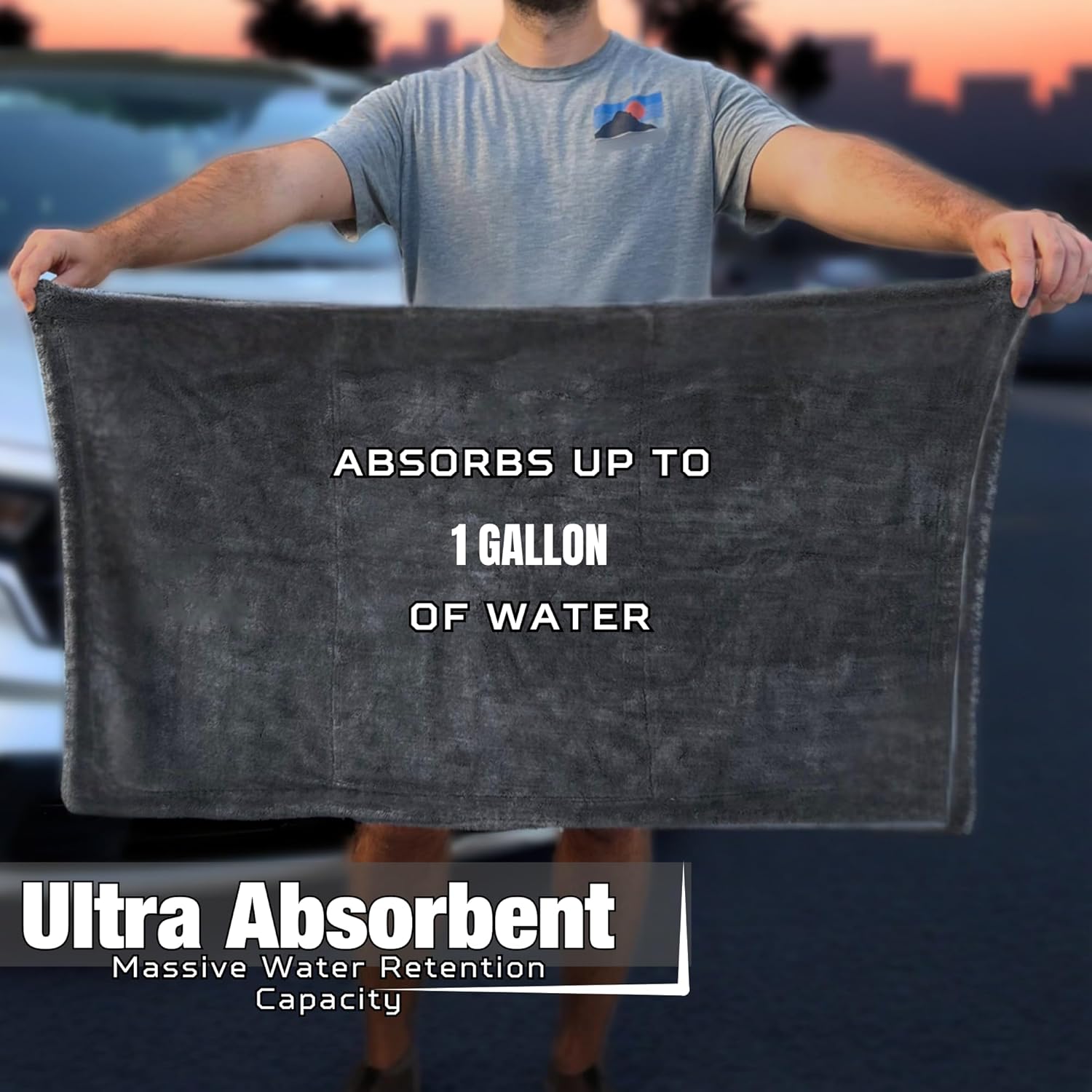 SHINE LAB TWISTED-LOOP DRYING TOWEL