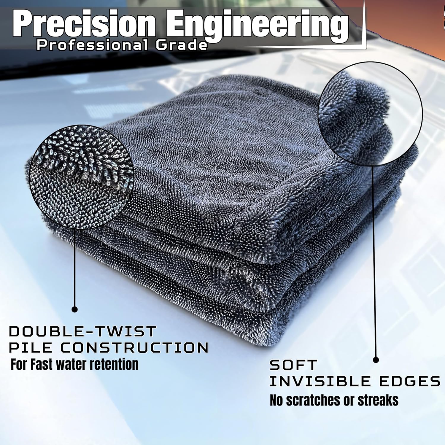 SHINE LAB TWISTED-LOOP DRYING TOWEL